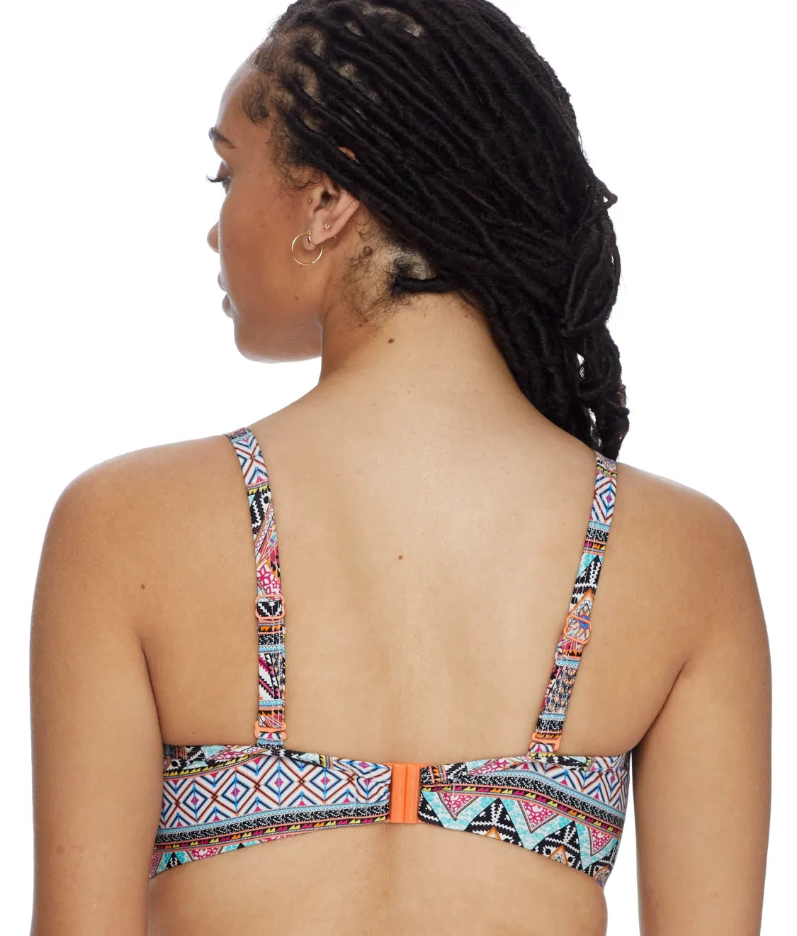 PANACHE Eclectic Boho Twist Bandeau Bikini Top