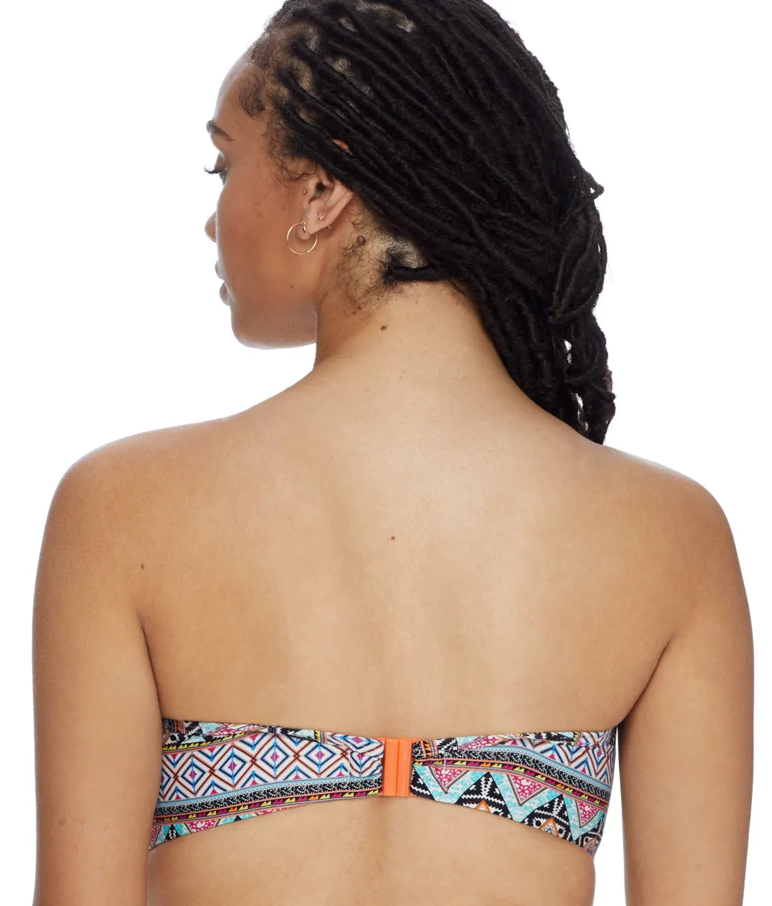 PANACHE Eclectic Boho Twist Bandeau Bikini Top