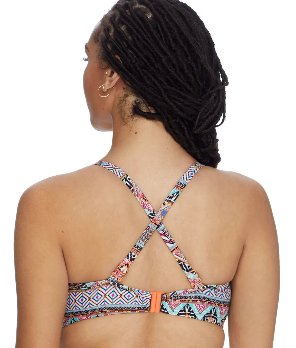 PANACHE Eclectic Boho Twist Bandeau Bikini Top