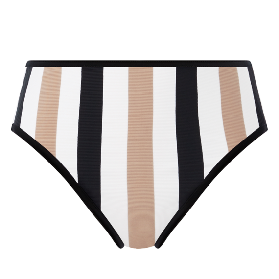 Freya Set Sail AS7065 High Waist High Leg Striped Bikini Brief Multi