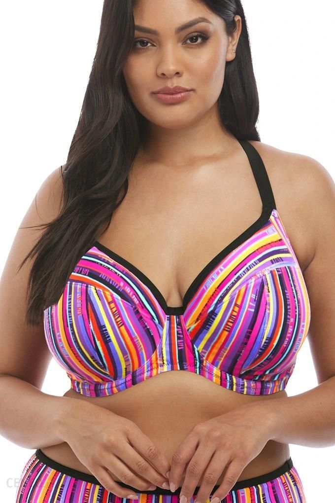 ELOMI SWIM NOMAD UW PLUNGE BIKINI TOP - MULTIWAY