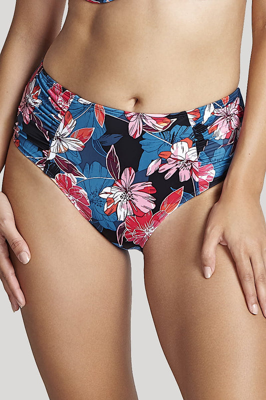 Panache Anya Riva Print Midi High Waisted Bottom