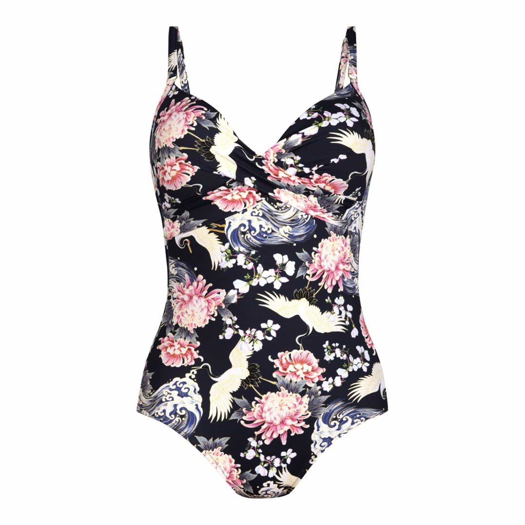 Anita Swimwear Ebony Floral Swimsuit