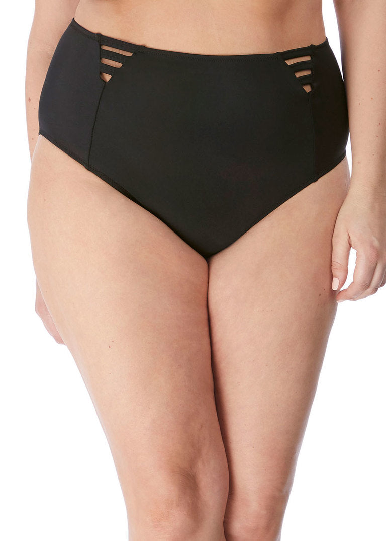 Elomi Magnetic High Leg Bikini Brief Black