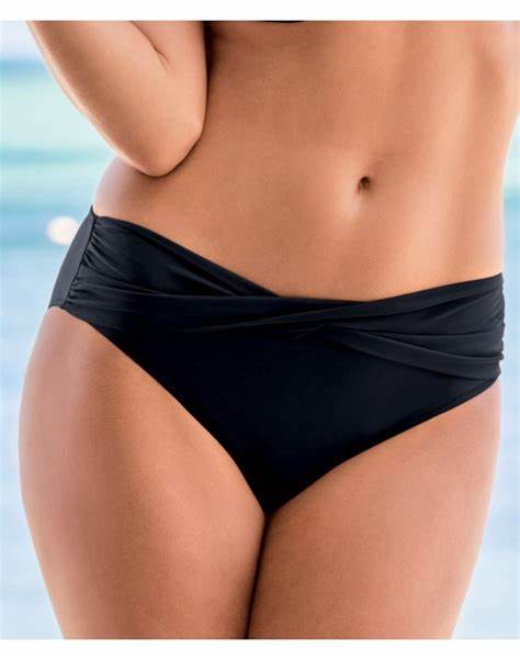 Rosa Faia Black Liz Bikini Bottom