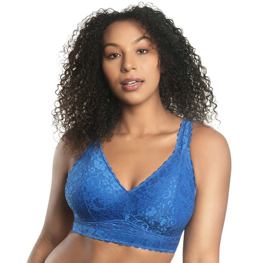 Parfait Adriana Wire Free Lace Bralette Sapphire