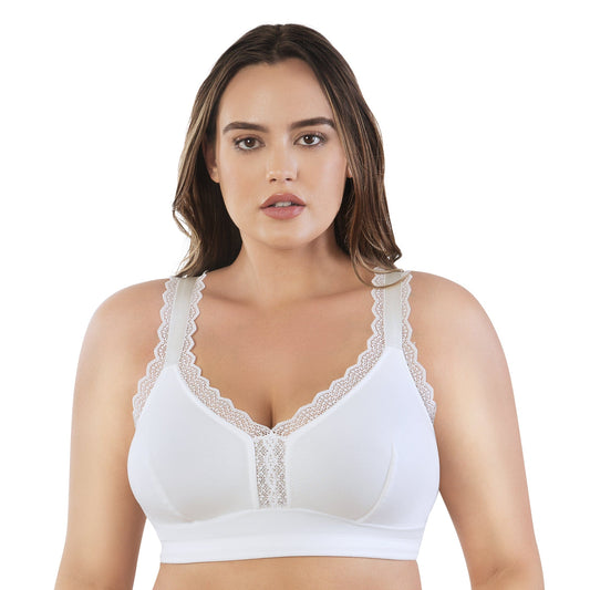 Parfait Dalis Wire-Free Bralette Pearl White