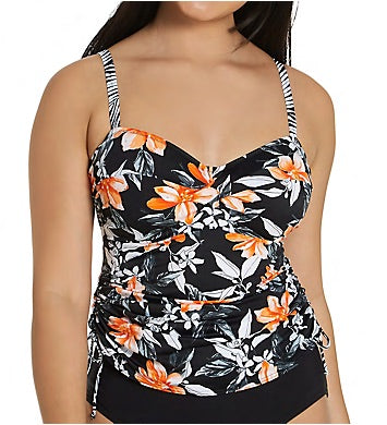 Fantasie Port Maria Underwire Twist Front Tankini Swim Top