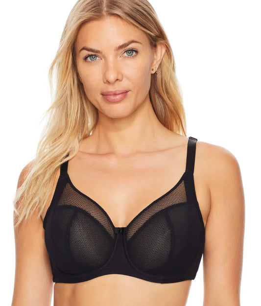 PARFAIT PAIGE UNLINED WIRE BRA - BLACK