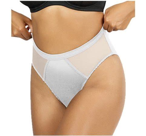 MICRO DRESSY FRENCH CUT PANTY - PEARL WHITE